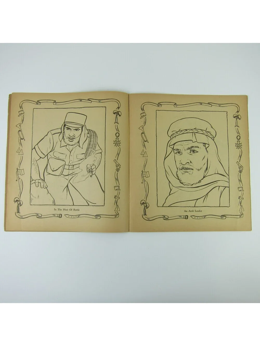 Foreign Legionnaire Coloring Book Abbot #1339 Buster Crabbe & Cuffy Vintage 1956